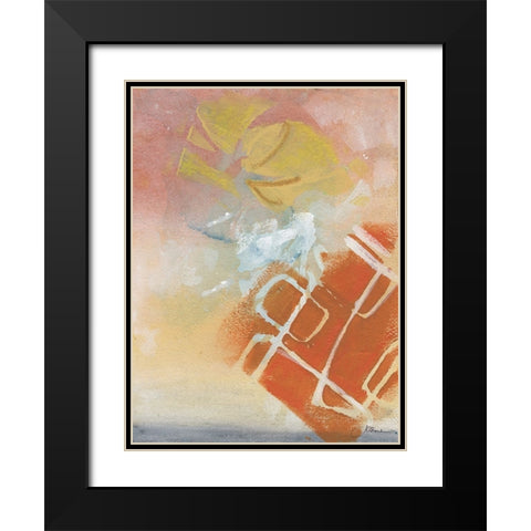Sky Beyond II Black Modern Wood Framed Art Print with Double Matting by Combs, Joyce