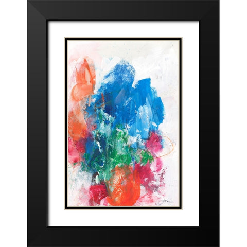 An Early Spring I Black Modern Wood Framed Art Print with Double Matting by Combs, Joyce