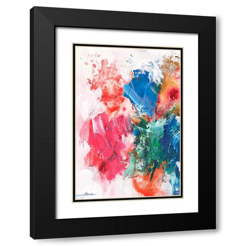 An Early Spring II Black Modern Wood Framed Art Print with Double Matting by Combs, Joyce