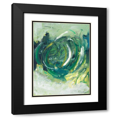 My Imagination I Black Modern Wood Framed Art Print with Double Matting by Combs, Joyce