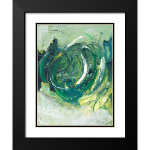 My Imagination I Black Modern Wood Framed Art Print with Double Matting by Combs, Joyce