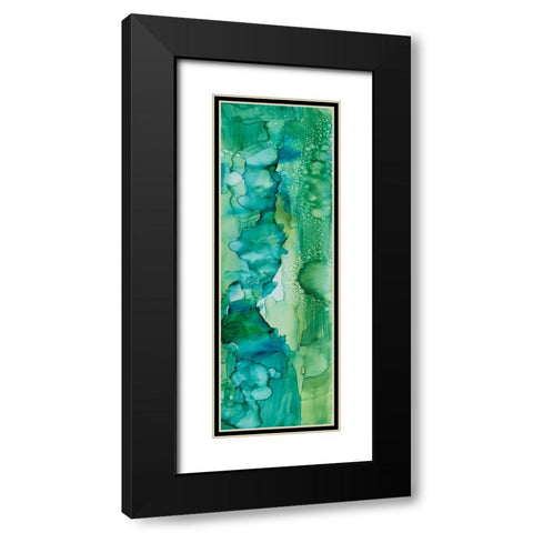 Cool Forever I Black Modern Wood Framed Art Print with Double Matting by Combs, Joyce