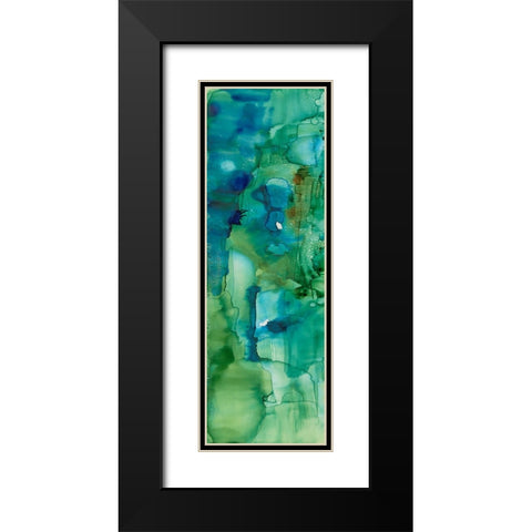 Cool Forever III Black Modern Wood Framed Art Print with Double Matting by Combs, Joyce