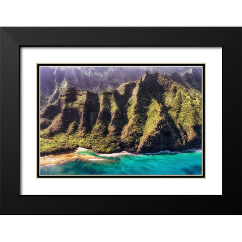 Morning at Kee Black Modern Wood Framed Art Print with Double Matting by Head, Danny