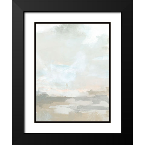 Mesa Whiteout IV Black Modern Wood Framed Art Print with Double Matting by Vess, June Erica