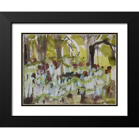 The Graduation I Black Modern Wood Framed Art Print with Double Matting by Ferrell, Erin McGee