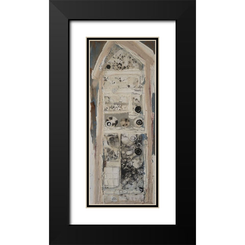 Honey Bee House II Black Modern Wood Framed Art Print with Double Matting by Ferrell, Erin McGee