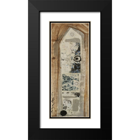 Honey Bee House III Black Modern Wood Framed Art Print with Double Matting by Ferrell, Erin McGee