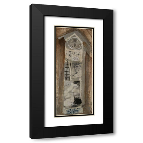 Honey Bee House VII Black Modern Wood Framed Art Print with Double Matting by Ferrell, Erin McGee