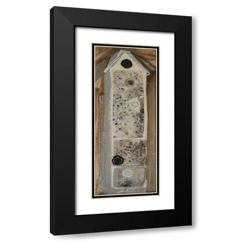 Honey Bee House VIII Black Modern Wood Framed Art Print with Double Matting by Ferrell, Erin McGee