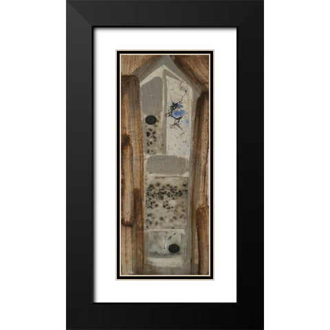 Honey Bee House IX Black Modern Wood Framed Art Print with Double Matting by Ferrell, Erin McGee