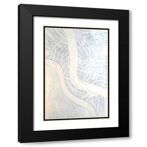 Northerly Wind I Black Modern Wood Framed Art Print with Double Matting by Lam, Vanna