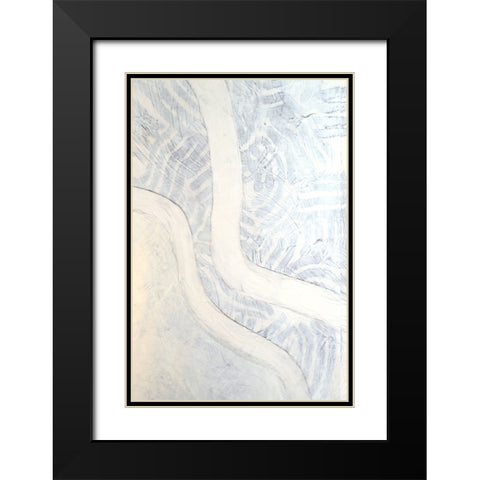 Northerly Wind I Black Modern Wood Framed Art Print with Double Matting by Lam, Vanna