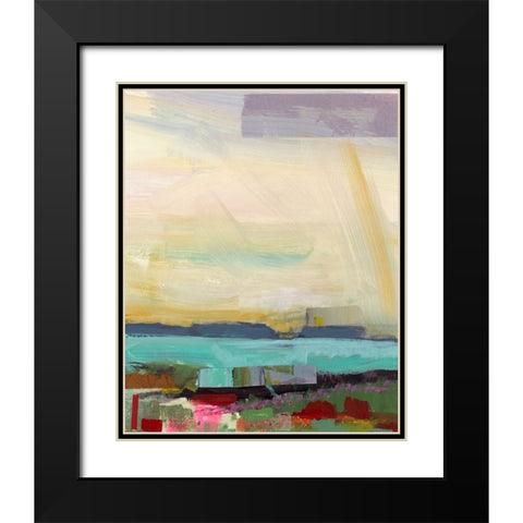 Open Roads I Black Modern Wood Framed Art Print with Double Matting by Quin, Marabeth