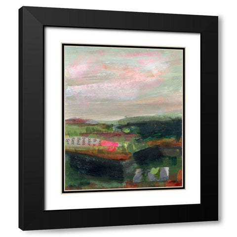 Open Roads II Black Modern Wood Framed Art Print with Double Matting by Quin, Marabeth