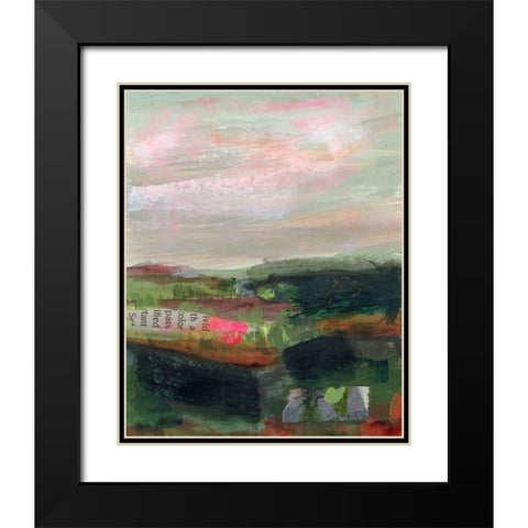 Open Roads II Black Modern Wood Framed Art Print with Double Matting by Quin, Marabeth