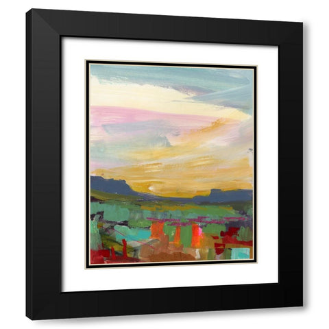 Open Roads IV Black Modern Wood Framed Art Print with Double Matting by Quin, Marabeth