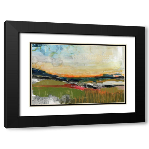 The Long Way Home I Black Modern Wood Framed Art Print with Double Matting by Quin, Marabeth