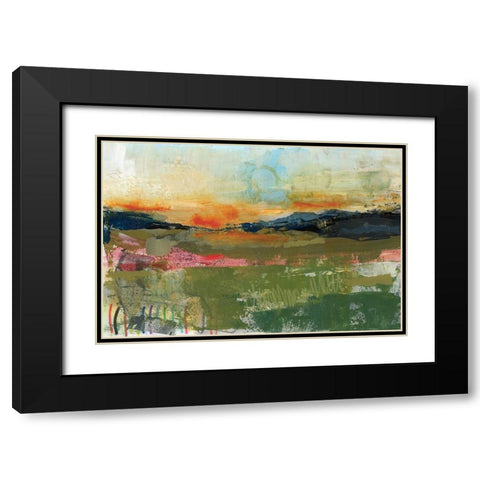 The Long Way Home III Black Modern Wood Framed Art Print with Double Matting by Quin, Marabeth