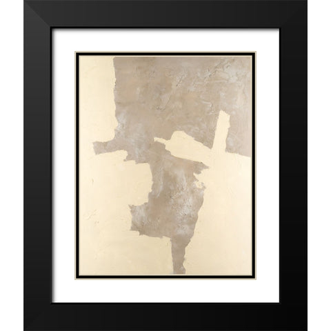 Playa I Black Modern Wood Framed Art Print with Double Matting by Willett, Michael
