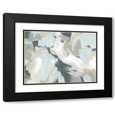 Shadow Cycle V Black Modern Wood Framed Art Print with Double Matting by Vess, June Erica