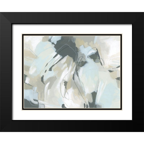 Shadow Cycle VI Black Modern Wood Framed Art Print with Double Matting by Vess, June Erica