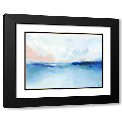 Sun Swell II Black Modern Wood Framed Art Print with Double Matting by Barnes, Victoria