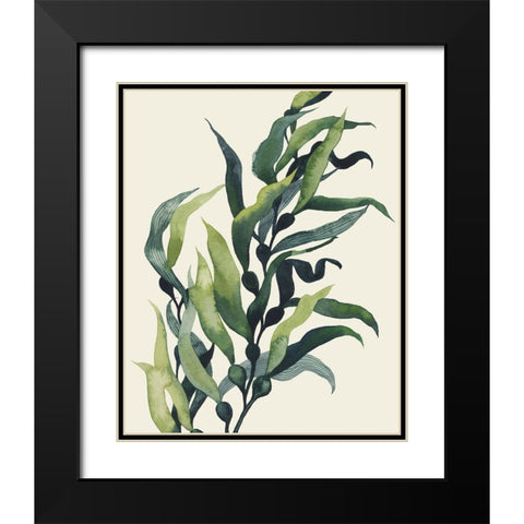 Through the Kelp II Black Modern Wood Framed Art Print with Double Matting by Popp, Grace