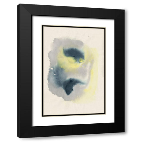 Sulphur Sapphire I Black Modern Wood Framed Art Print with Double Matting by Lam, Vanna