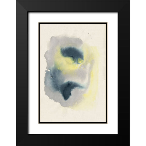 Sulphur Sapphire I Black Modern Wood Framed Art Print with Double Matting by Lam, Vanna