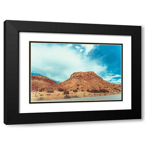 Quintero New Mexico I Black Modern Wood Framed Art Print with Double Matting by Quintero, Sonja