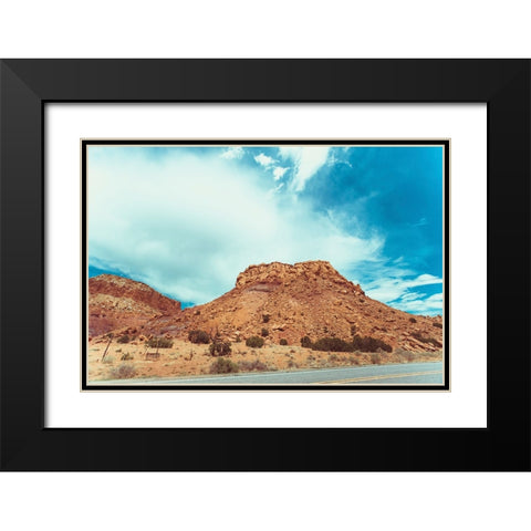 Quintero New Mexico I Black Modern Wood Framed Art Print with Double Matting by Quintero, Sonja