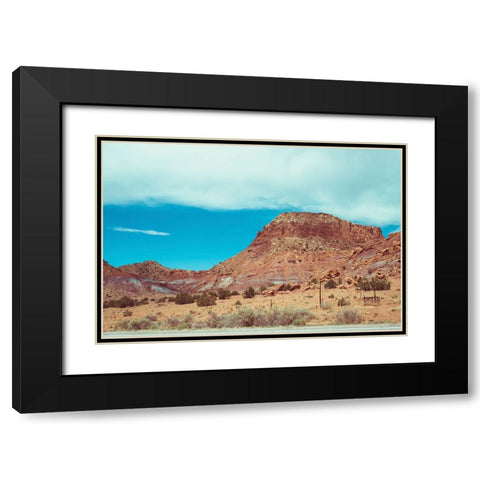Quintero New Mexico II Black Modern Wood Framed Art Print with Double Matting by Quintero, Sonja