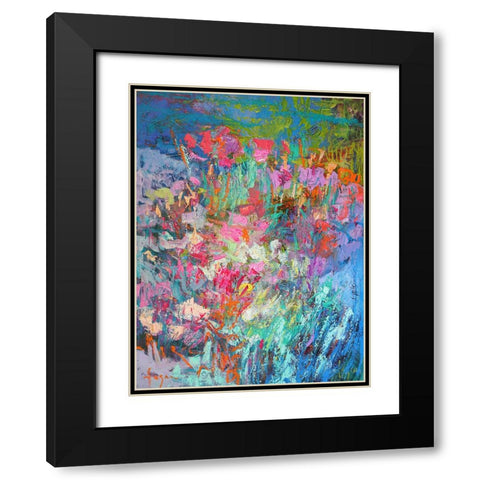 Forevermore  II Black Modern Wood Framed Art Print with Double Matting by Fagan, Dorothy