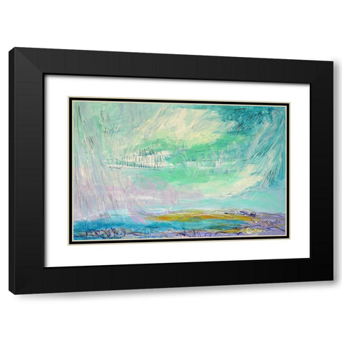 Ever Deeply I Black Modern Wood Framed Art Print with Double Matting by Fagan, Dorothy