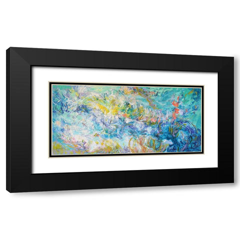 Ever Deeply III Black Modern Wood Framed Art Print with Double Matting by Fagan, Dorothy