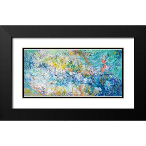 Ever Deeply III Black Modern Wood Framed Art Print with Double Matting by Fagan, Dorothy