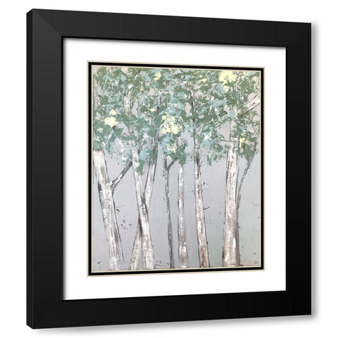 New Jubilee I Black Modern Wood Framed Art Print with Double Matting by Reynolds, Jade