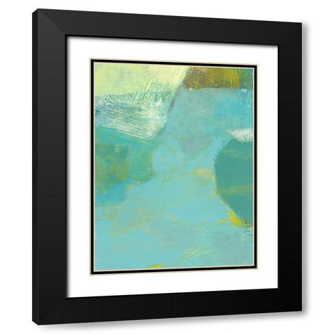 Cor I Black Modern Wood Framed Art Print with Double Matting by Jachimiec, Sue