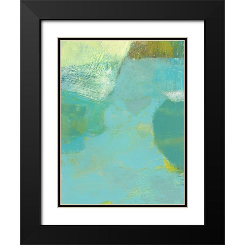 Cor I Black Modern Wood Framed Art Print with Double Matting by Jachimiec, Sue