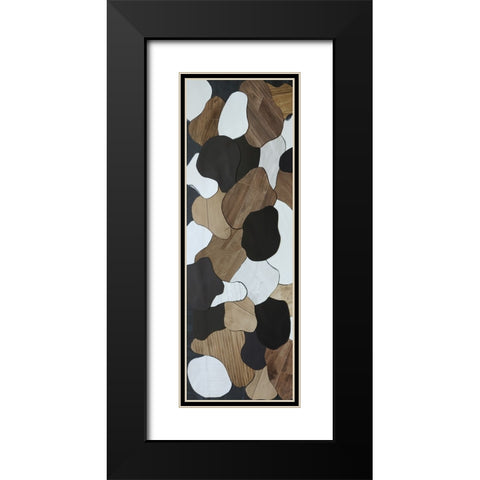 Chocolate Marshmallow Walnuts III Black Modern Wood Framed Art Print with Double Matting by Good, Coco