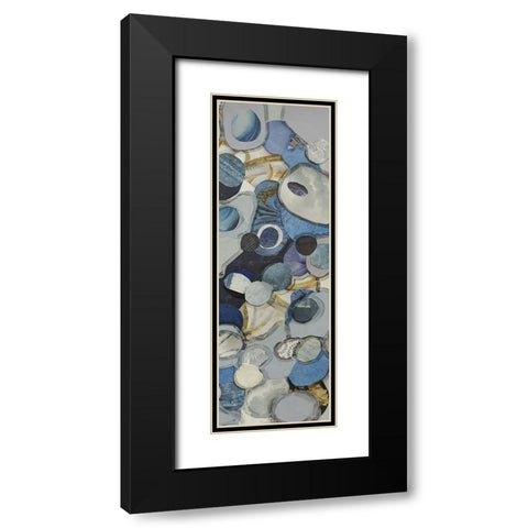 Newport Harbor II Black Modern Wood Framed Art Print with Double Matting by Good, Coco
