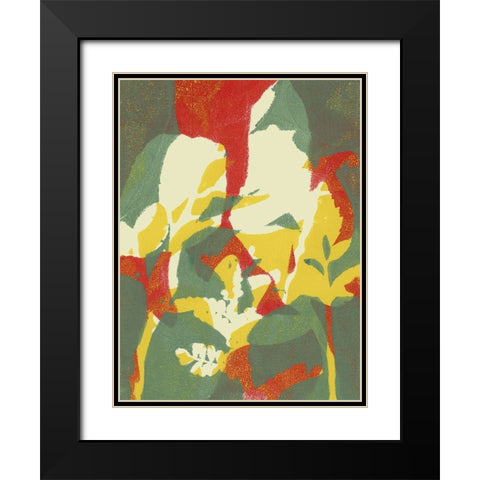 Bold Arrangement I Black Modern Wood Framed Art Print with Double Matting by Barnes, Victoria