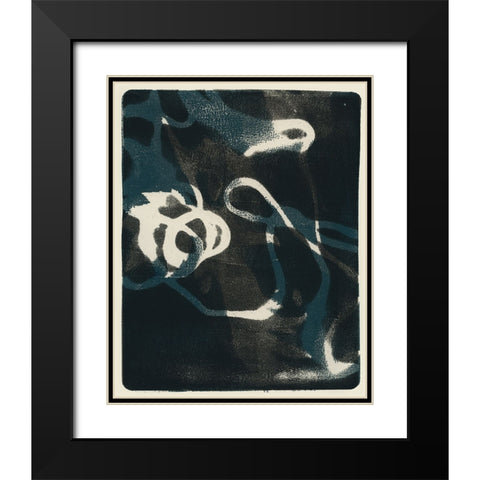 Shifting Shadows I Black Modern Wood Framed Art Print with Double Matting by Barnes, Victoria