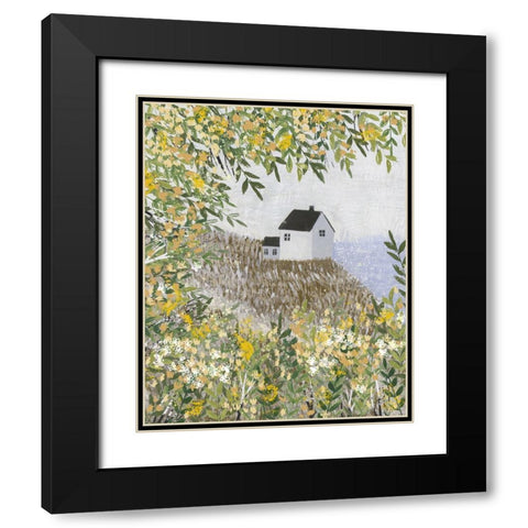 That Sea I Black Modern Wood Framed Art Print with Double Matting by Wang, Melissa