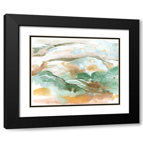 Mineral Matter I Black Modern Wood Framed Art Print with Double Matting by Wang, Melissa