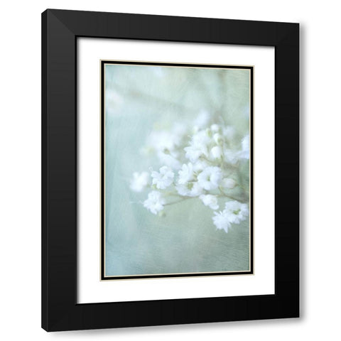 Soft Whisper IV Black Modern Wood Framed Art Print with Double Matting by Stalus, Judy