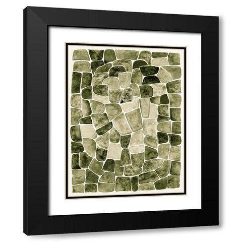 Walkways I Black Modern Wood Framed Art Print with Double Matting by Galapon, Nikki