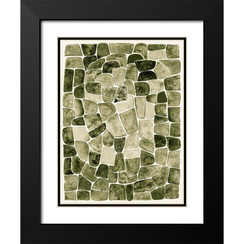 Walkways I Black Modern Wood Framed Art Print with Double Matting by Galapon, Nikki