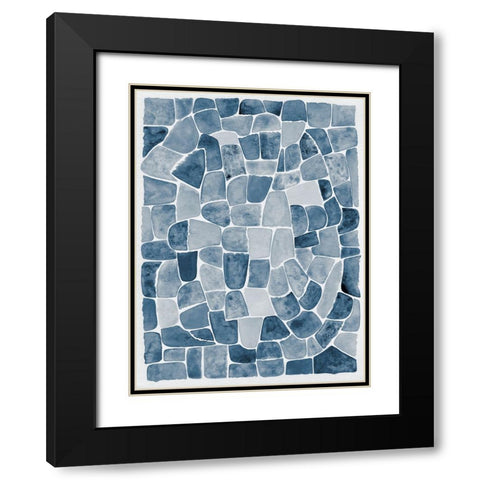 Walkways IV Black Modern Wood Framed Art Print with Double Matting by Galapon, Nikki